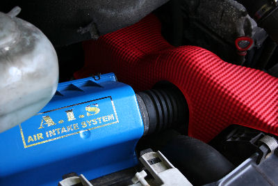 Luftfilterkasten und Hitzeblech