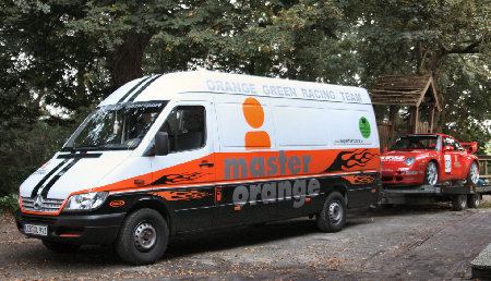 Sprinter mit Porsche 993