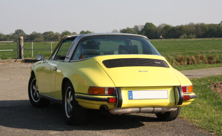 Targa bei der ersten Fahrt